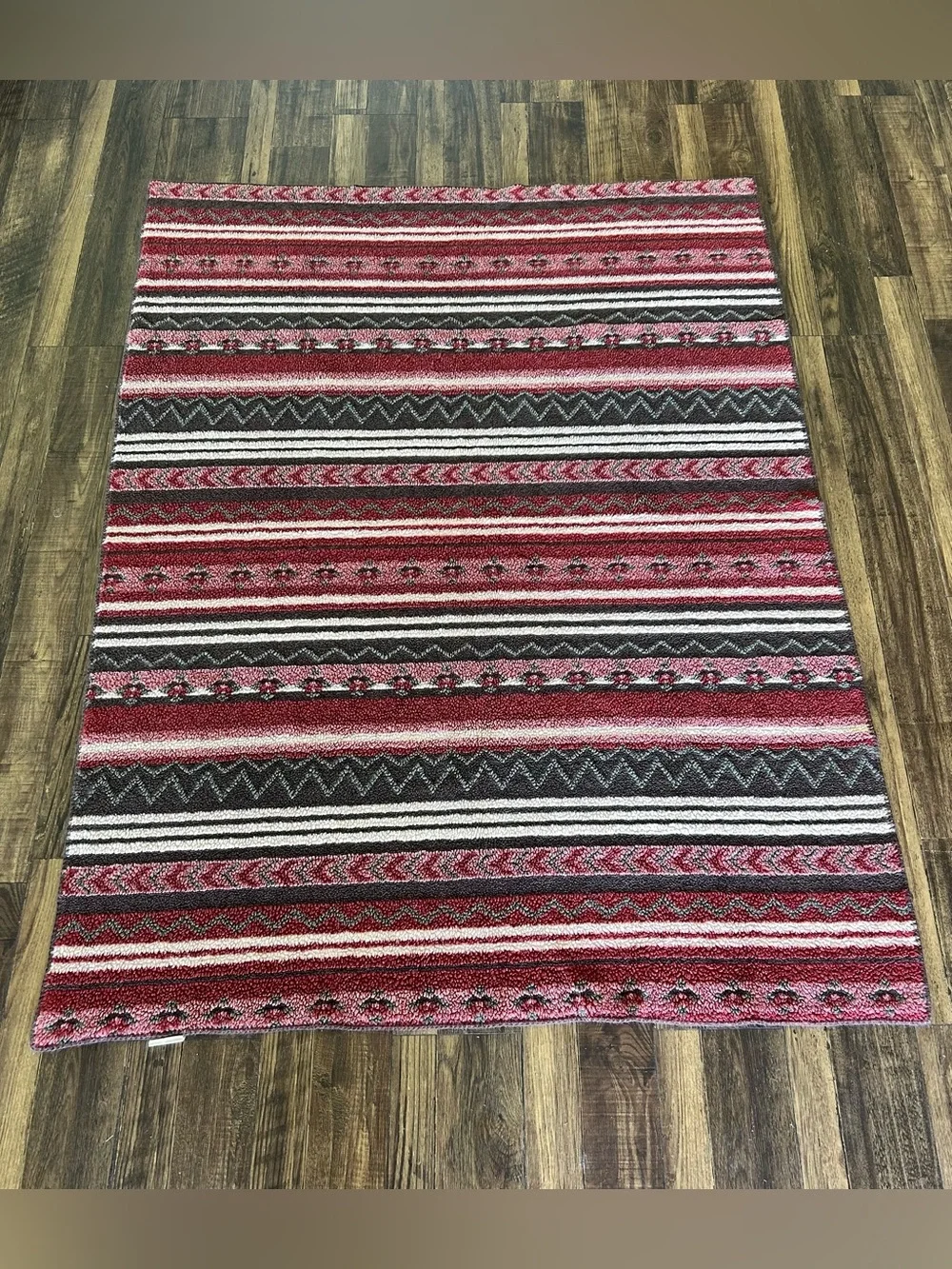 Woolrich Southwestern Wool Throw Blanket Size 50x68